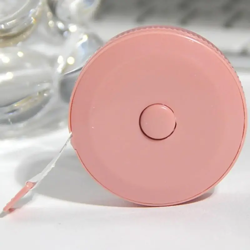 Portable Retractable Ruler, 1 Count Mini Soft Tape Measure with Double-sided Scale, Measuring Tool for Home, Office, School