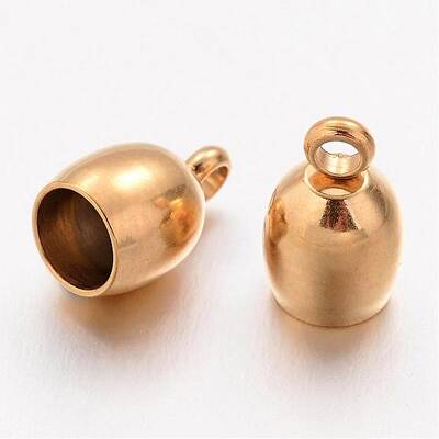 Ion Plating(IP) 304 Stainless Steel Cord Ends