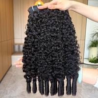 VIPbeauty Burmese Curly Bundles Human Hair 100% Unprocessed Virgin Hair Bundles Deals Human Hair Extensions 16A Raw Burmese C...