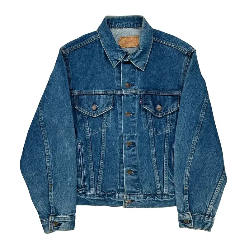 Made In Usa Levis Denim Jacket - Small Blue Cotton