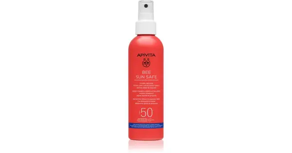 Apivita Ape Sun Safe Hydra Ultralight face and body melting spray SPF50 200 ml