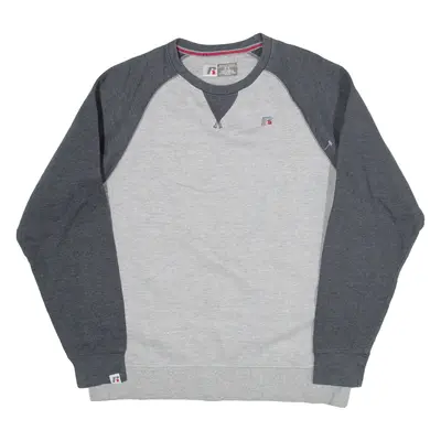 RUSSELL Womens Sweatshirt Grey M