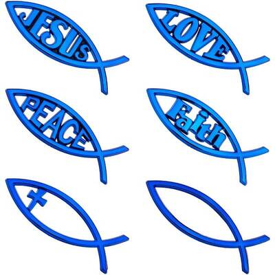 3Pcs 3 Style ABS Easter Decoration Sticker