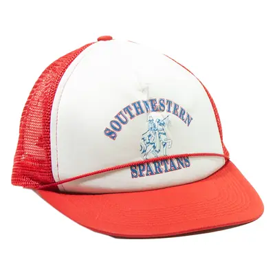 Southwestern Spartans Mens Snapback Cap Red ONE SIZE