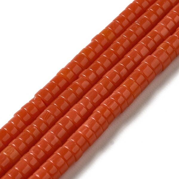 Synthetic Coral Beads Strands