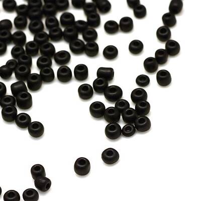 Frosted Opaque Glass Seed Beads