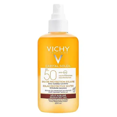 Vichy Spray Protettivo Con Beta-Carotene Capital Soleil Spf 50 200 Ml