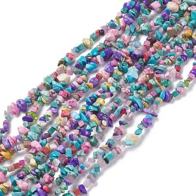 Synthetic Turquoise Beads Strands