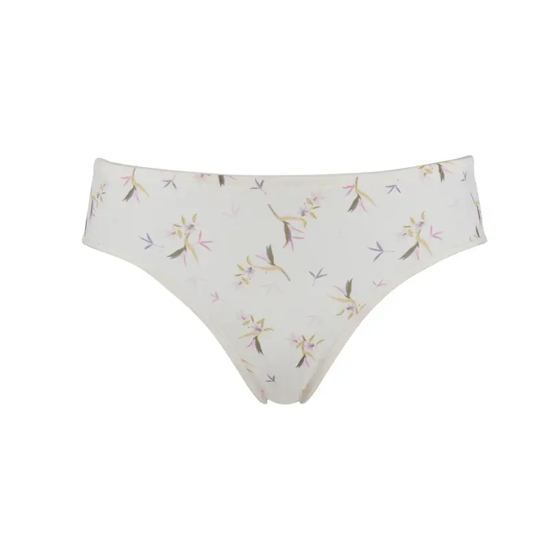 Ditsy Floral - Silk & Organic Cotton Brief | Size: 18