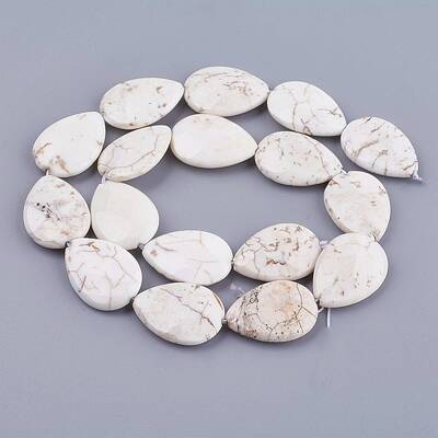 Dyed & Heated Natural Magnesite Beads Strands