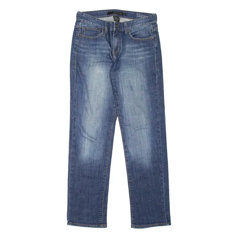CALVIN KLEIN JEANS Womens Jeans Blue Slim Skinny Stone Wash W29 L30