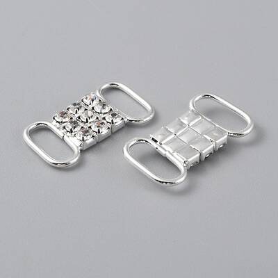 Brass Rhinestone Buckles