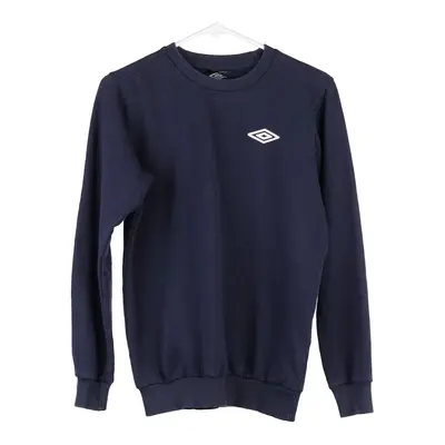 Age 13 Umbro Sweatshirt - XL Navy Cotton Blend