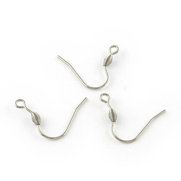 Tarnish Resistant 201 Stainless Steel Earring Hooks