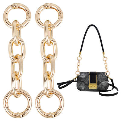 Aluminum Cross Chain Link Bag Strap Extender