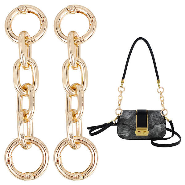 Aluminum Cross Chain Link Bag Strap Extender