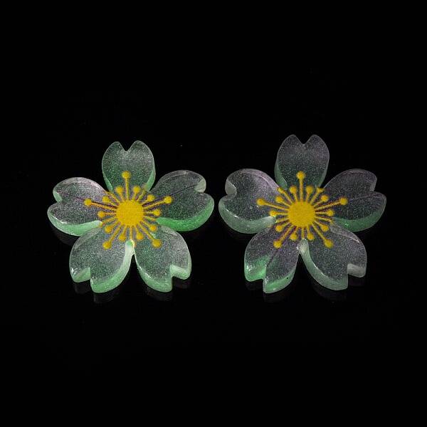 Luminous Resin Cabochons