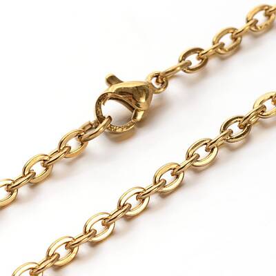 304 Stainless Steel Cable Chains Necklaces
