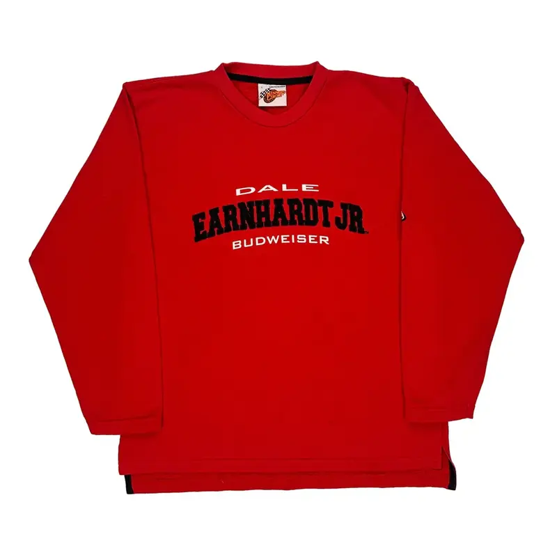 Winners Circle Nascar Sweatshirt - Large Red Polyester Blend | Size: large