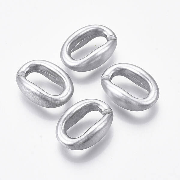 Spray Painted CCB Plastic Linking Rings