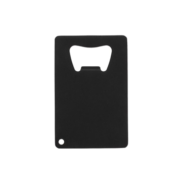 100 Custom Matte Black Powder Coated Credit Card Bottle Opener - ...