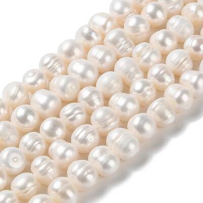 Natural Cultured Freshwater Pearl Beads Strands