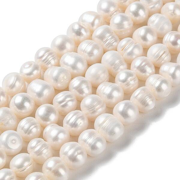 Natural Cultured Freshwater Pearl Beads Strands