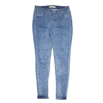 LEVI'S Legging Jeans Blue Denim Slim Skinny Acid Wash Womens W28 L30
