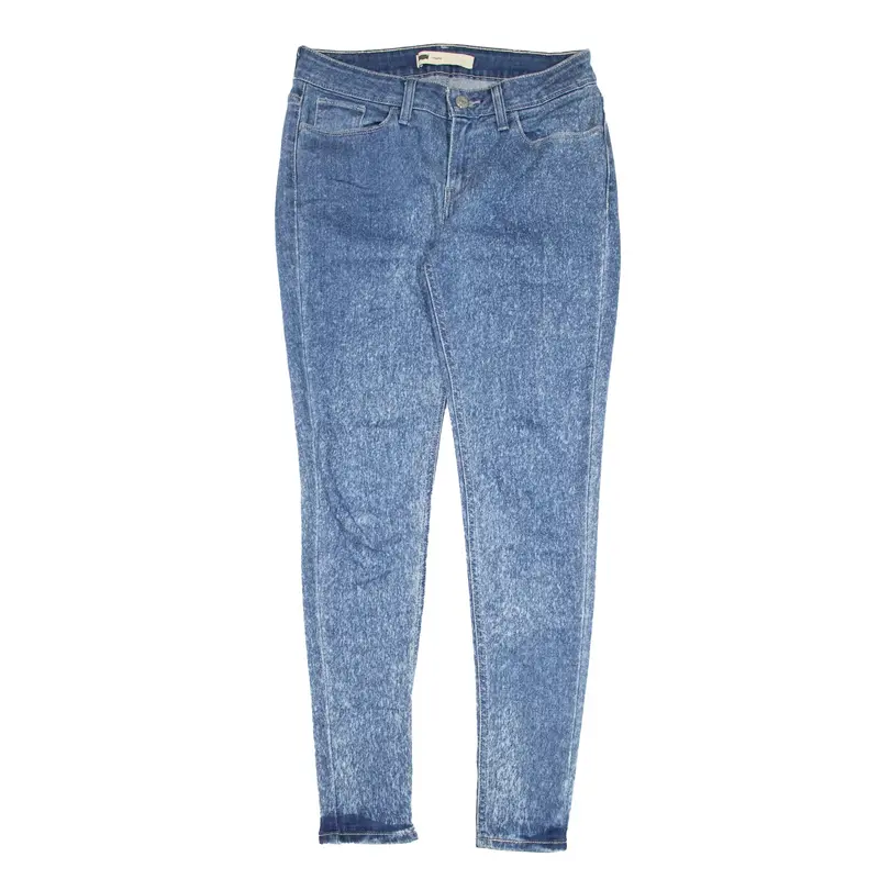 LEVI'S Legging Jeans Blue Denim Slim Skinny Acid Wash Womens W28 L30
