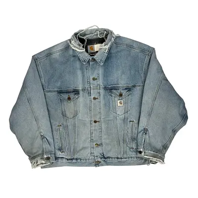 Carhartt Oversized Denim Jacket - 3XL Blue Denim