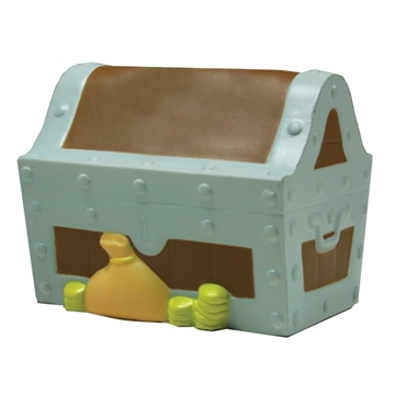 150 Customized Treasure Chest Stress Reliever - Anti-Anxiety