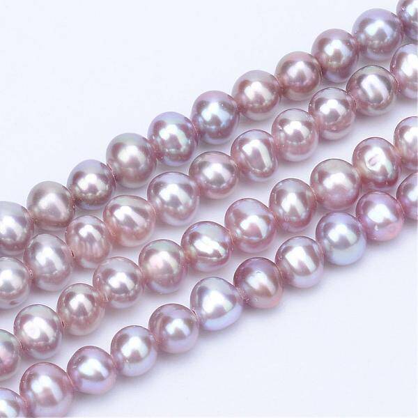 Natural Cultured Freshwater Pearl Beads Strands