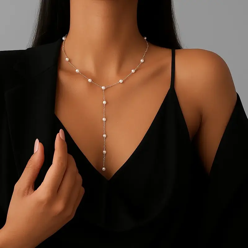 PEARLISM round freshwater handmade pearl necklace.High-end and elegant style.Perfect for everyday wear,weddings,parties.Thank...