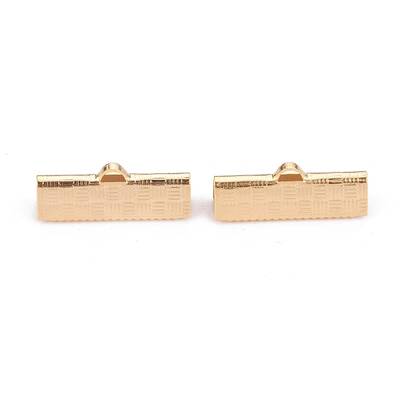 304 Stainless Steel Ribbon Crimp Ends