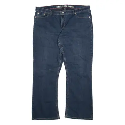 DICKIES Mens Jeans Blue Regular Straight W40 L30