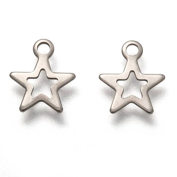 Non-Tarnish 201 Stainless Steel Charms