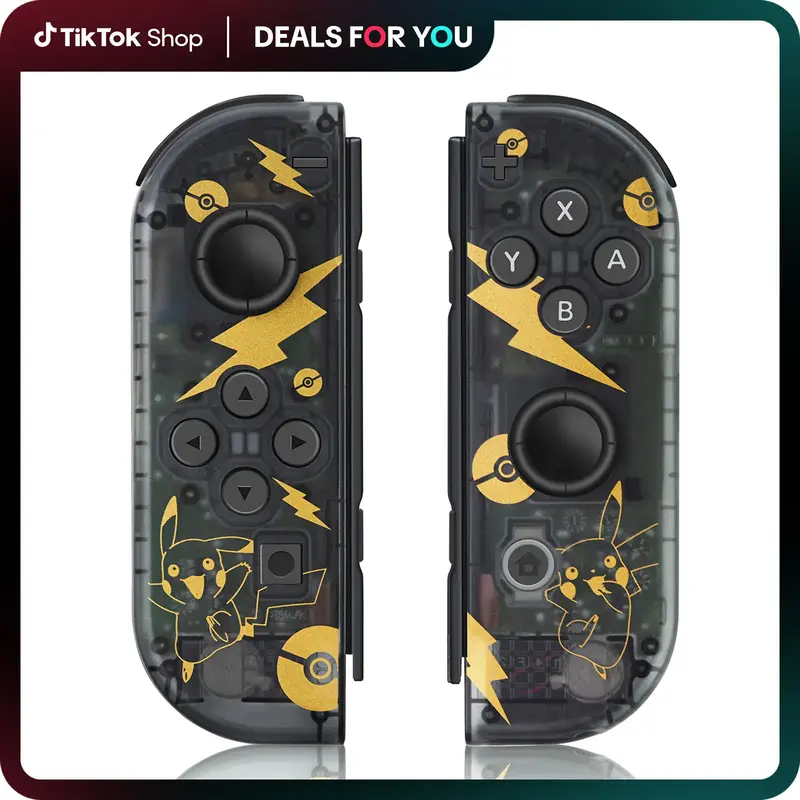 【Halloween】Wireless Joycon Compatible with Switch/Lite/OLED, Game Pad For Switch Console, Wireless Replacement for Switch...