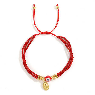 Bohemian Style Glass Seed Braided Bead Bracelets