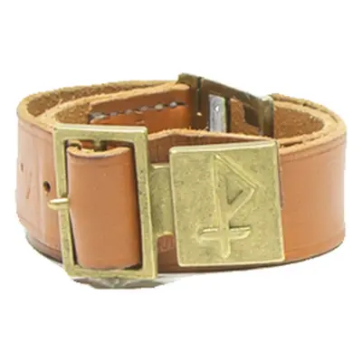 Boys Belt Beige Leather 29