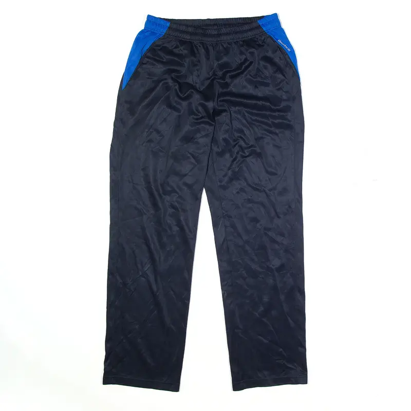 REEBOK Track Pants Blue Straight Womens L W28 L29