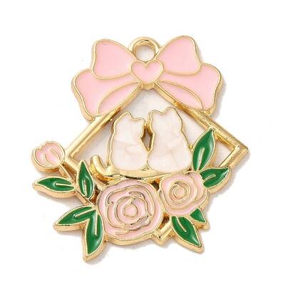 Alloy Enamel Pendants