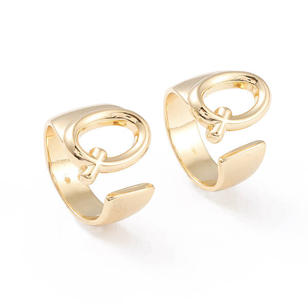 Brass Cuff Rings