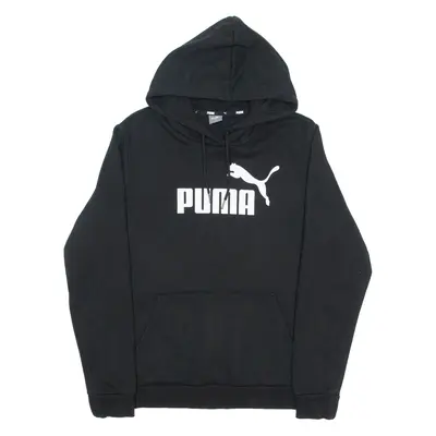PUMA Mens Black Hoodie L