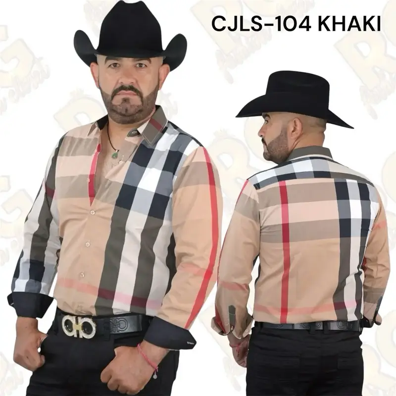 Mens Plaid Fashion Shirt