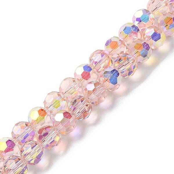 Electroplate Glass Beads Strands