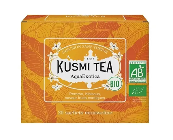 Kusmi tea Aqua Exotica BIO 20 muslin bags 40 g