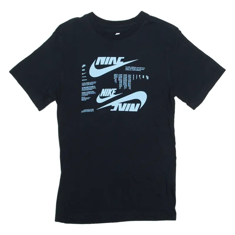 NIKE Mens T-Shirt Black XS