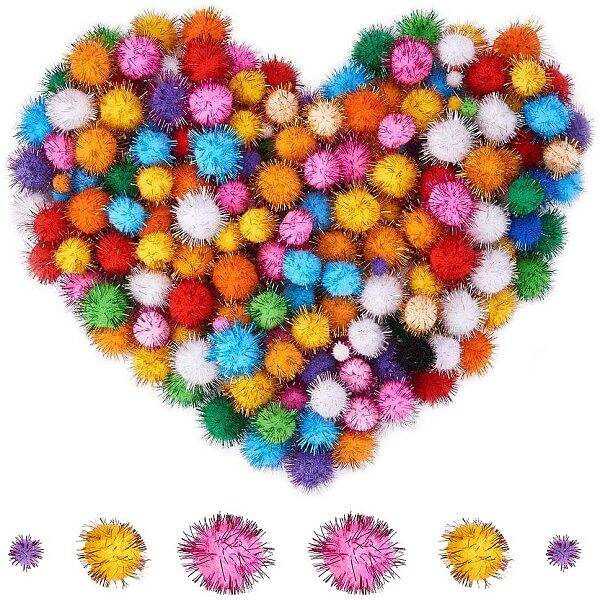 Handmade DIY Doll Craft Pom Pom Yarn Pom Pom Balls