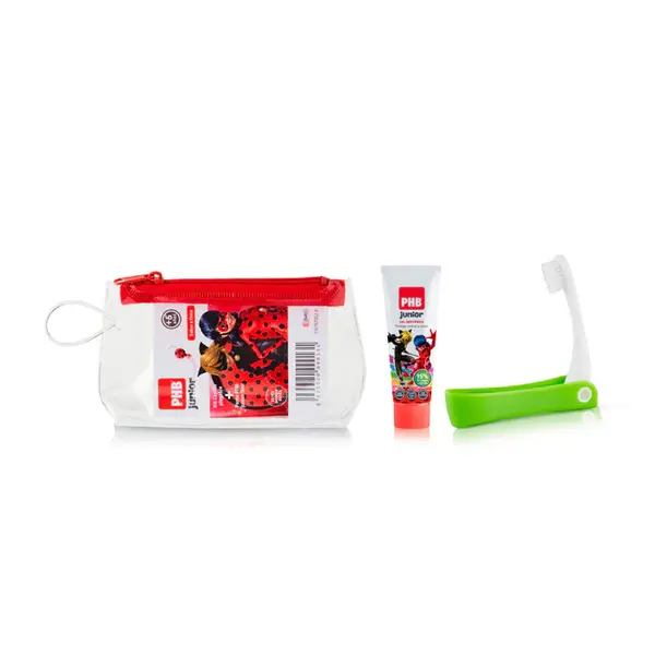 Phb Junior Travel Toothbrush + Gel Toothpaste 15ml