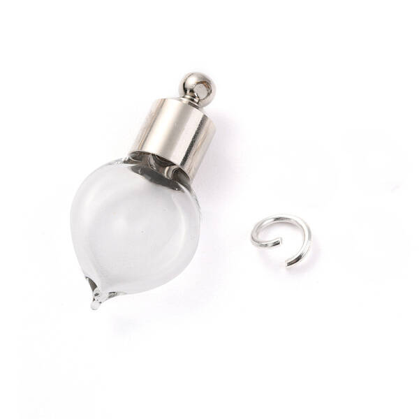 Glass Bottle Pendants
